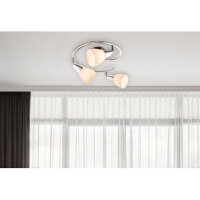 Stropní svítidlo TADEUS chrom 3xE14, max. 40W 230V GLOBO 54919-3