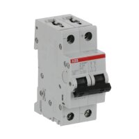 ABB S202MT-K1UC 2F jistič 1 A char. K 10kA 440V AC/DC pro kolejová vozidla