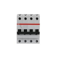 S204-C16 4 fázový jistič 16 A char. C 6kA ABB 2CDS254001R0164