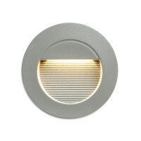 MARCO 70 zápustná stříbrnošedá 230V LED 3W IP65 3000K RENDL R14143