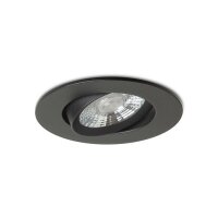 NEFRIT DIMM zápustná černá 230V LED 6W 36° 3000K RENDL R14235