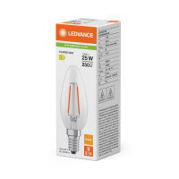 LED CLASSIC B P 1.8W 827 Clear E14 LEDVANCE 4099854466298