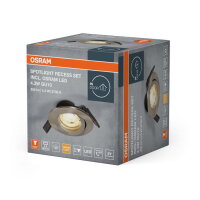 SP SET ADJ 4.3W 2700K 230V BN GU10 OSRAM