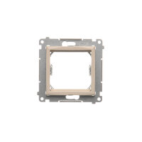Přechodový adaptér pro zařízení standardu 45×45 mm, krémová DA45.01/41