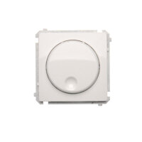Otočný stmívač 20-500W 230V~ bílá KONTAKT SIMON BMS9T.01/11