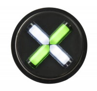 Ukazatel stavu SUS-01 G/W 144AC/DC 22mm zelená/bílá ELECO 31112348