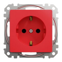 Sedna D/E Zásuvka 230V 16A Schuko, Červená SCHNEIDER SDD115021