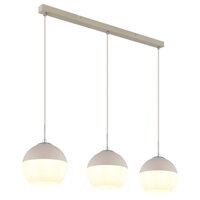 Závěsné svítidlo RAGUSA písková 3x E27, max. 60W 230V GLOBO 15999-3H