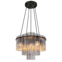 Závěsné svítidlo GORLEY černá matná 5xE27, max. 60W 230V GLOBO 15698H1
