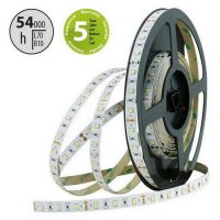 LED pásek SMD2835 CW, 60LED/m, 14,4W/m, 1326lm/m, IP20, DC 12V, 10mm, 50m
