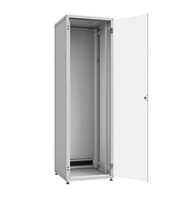 Rozvaděč LC-50 33U, 600x600 RAL 7035, skleněné dveře, 1-bodový zámek