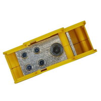 Distribuční blok DTB 120/4x35 žluto-zelený ELEKTRO BEČOV UB12035.24