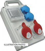 ROS-I 3201 D/A Zásuvková rozvodnice 2x32