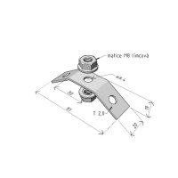 Držák DZM 15 ''A2'' ARKYS ARK-234150