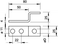 OBO 5334942 Koncový díl 5011 VA M12