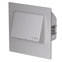 Světlo LED NAVI s RF přijímačem pod omítku 230Vstř IP20 HLINÍK STUDENÁ BÍLÁ