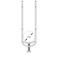 příchytka kabelu 12-16mm na úhelník nebo pás o výšce 40mm CADDY C16ES 337010