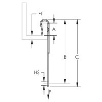 příchytka VF14 CADDY VF14 179850