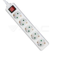 5 Ways Socket With Switch (3G 1.5MM2 X 5