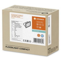 Reflektor LEDVANCE FLOODLIGHT COMPACT 10W 865 SYM 100 BK