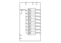 Elektronický jistič 8kanál. vstupní napětí 24 V DC WAGO 787-1668/106-054