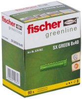 Hmoždinka SX 8x40 GREEN FISCHER 524862