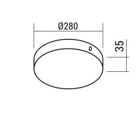 XFREE S CEILING CUP for driver MEANWELL