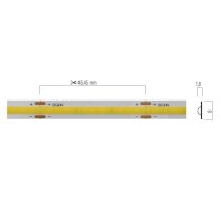 XSOLIS IP20 24V 12W/m 5m 8mm 512LED/m 40