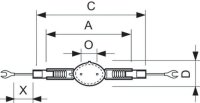 Výbojka MHN-SB 2000W/856 400V K12s-7 WH