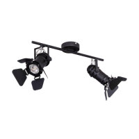 Nástěnné svítidlo EGON černá mat 2x GU10 50W 230V GLOBO 54650-2B