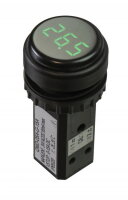 Ampérmetr QMD-05A-Q R 5AAC 230V ABB (0-999) d30mm ELECO 1009989