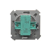 Přepínač střídavý, řazení 6, 16AX, 250V~, stříbrná matná metalizované