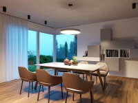 svítidlo závěsné 3111433D RINGO 80 P/N-Z, B DIM černé 70+6W nahoru/dolů 3000K