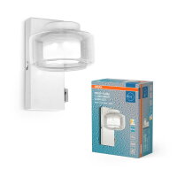 Orbis Flame Wall 5.5W Click CCT IP44 White OSRAM 4099854448041