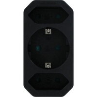 177605002 Euro- and earthed plug-adapter