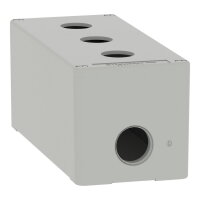 Skříň kovová, Šedá, M25 3 otvory, 22MM 80X175X77 UL CSA    SCHNEIDER XAPD3503