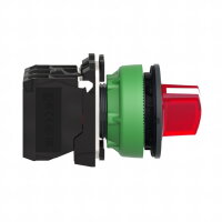 Ovl. Otočný prosvětlený, Ru 2 pozice pevné, 120V AC/DC SCHNEIDER XB5FK124G5