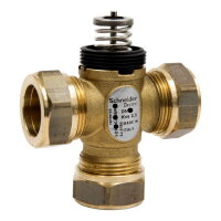 Ventil 3-cestný zónový VZ319C/20/2,5    SCHNEIDER VZ319C-20BP07