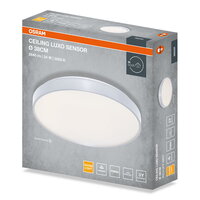 CEILING LUXO SILVER SENSOR ? 38 cm 24W 3000K IP20 SILVER OSRAM 4099854652332