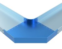 TOP SERVIS 1100927 K 400/100 90° koleno žlabu 400/100 PL pozink plech (DX51D)