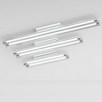 Rendl R10239 RIVIER stropní čiré sklo/chrom 230V G5 2x21W