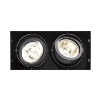 ELECTRA II černá 12V G53 2x50W RENDL R12051