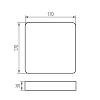 TAVO FRAME DL 18W KANLUX 36523