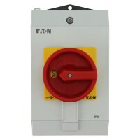 P1-40/I2H/SVB/HI11 Hlavní vypínač 3-pól+1z1v 40A v plast.skříňce IP65 199923