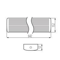 Svítidlo pro T8 LED MEBA 4LED 60 IP54 PC KANLUX 33894