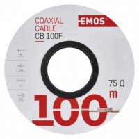 Koaxiální kabel CB100F, 100m EMOS S5141