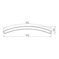 XFREE M CURVED 1200mm 45dgr SUSP. LIGHT