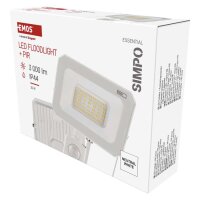 LED reflektor SIMPO, 30W, PIR, neutrální bílá EMOS ZS2333W
