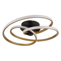 Stropní svítidlo GLYXAR černá 40W 3000K GLOBO 67183-40G