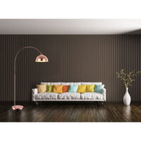 Stojací lampa NEWCASTLE měď 1xE27, max. 40W 230V GLOBO 58227C